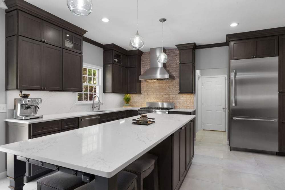 Contemporary Kitchen, Mountain Lakes NJ
