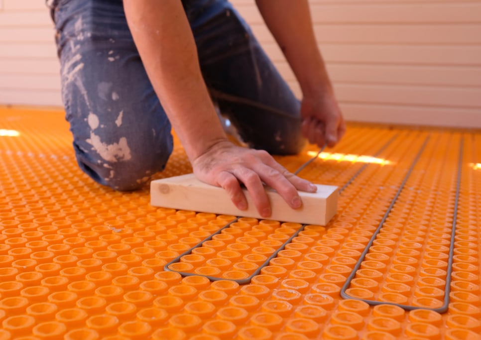 Heated Bathroom Floors