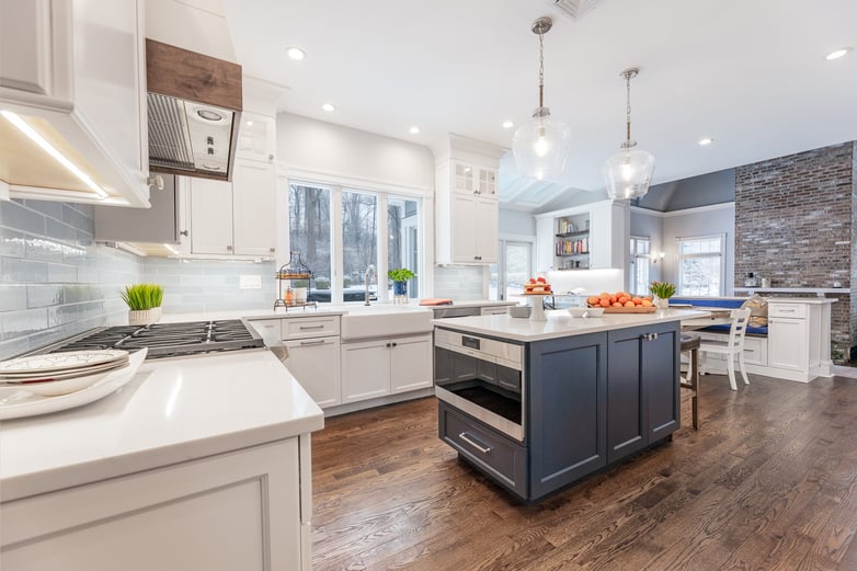 New Jersey Open Concept Kitchen