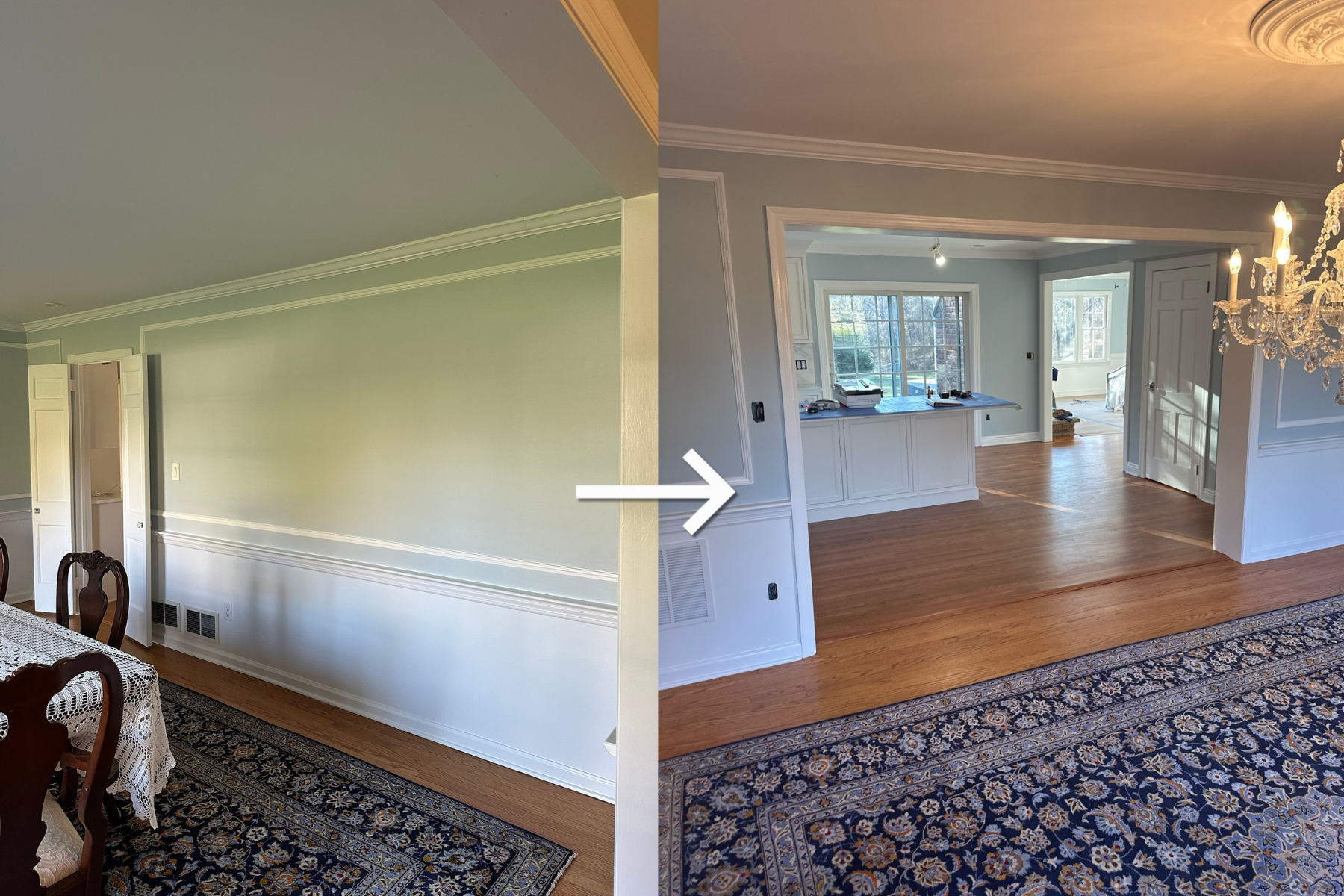 Removing a Wall For Open Concept Layout
